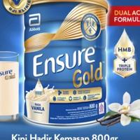 Gambar Susu Ensure Gold Vanila 800Gram Ready dari RAIM OUTLETS undefined 1 Tokopedia