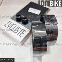 Gambar Bartape CYCLISTE BREAK POINT BLACK Pelilit Stang Balap Fixie Dropbar Drop Bar Empuk Awet Terbaru No Bar Tape Velo Ritchey Supacaz Ztto Liteskin dari cilemang undefined 2 Tokopedia