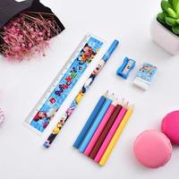 Gambar AY Alat Tulis Anak Set 10 Pcs Pensil Warna Karakter Lucu dari Ayumi Online ID undefined 2 Tokopedia
