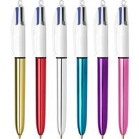 Gambar L4riss Bic Shine 1.0 mm 4 Color Ballpoint Pen dari Toko Mutia7 undefined 3 Tokopedia