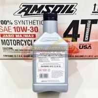 Gambar Mgg Oli Amsoil Motorcycle 10W-30 Full Synthetic 4T dari Moto Glory Garage undefined 4 Tokopedia