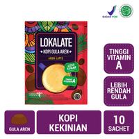 Gambar Lokalate Kopi Gula Aren 10 Sachet - Tinggi Vitamin A Lebih Rendah Gula dari larecashop undefined 1 Tokopedia