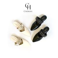 Gambar Chéries Label - Valeria Sandal Wanita Heels Hak 3 cm dari Azalia store. undefined 1 Tokopedia
