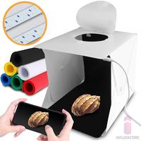 Gambar NEW PHOTO STUDIO PORTABLE LIGHT BOX KOTAK MINI FOTO PRODUK LED LIPAT FOLDING S M L 4 PCS BACKGROUND dari nurlisnawa undefined 1 Tokopedia