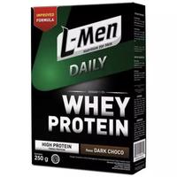 Gambar L-Men Whey Daily Hi Protein Dark Choco 250gr/Susu Lmen Whey Coklat dari michitoko undefined 1 Tokopedia