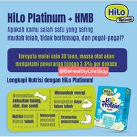 Gambar Hilo Platinum Vanilla + HMB 8 sachet - susu tinggi protein jaga masa otot dari JOKOWI OFFICIAL undefined 4 Tokopedia