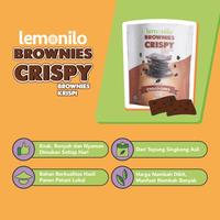 Gambar UM(1) LEMONILO Brownies Crispy 40g - Chocochips Keju - Cemilan Diet Sehat dari eviknapot undefined 2 Tokopedia