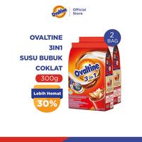 Gambar Mur4h Ovaltine 3in1 Susu Bubuk Coklat 300g x 2 Bag dari yati_shop07 undefined 2 Tokopedia