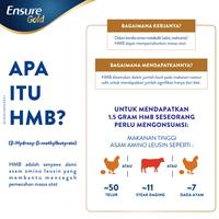 Gambar Ensure Gold Susu Rendah Laktosa Vanila 800 G -Gratisongkir dari Milk Joy undefined 3 Tokopedia