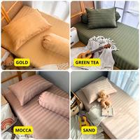 Gambar Sprei Micro tencel KAIN KU 90 100 120 140 160 180 200 warna lengkap dari Elegant Escape undefined 3 Tokopedia