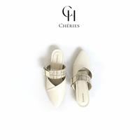 Gambar Chéries Label - Valeria Sandal Wanita Heels Hak 3 cm dari Azalia store. undefined 5 Tokopedia