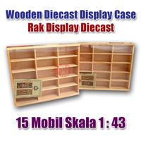 Gambar Promo 1:43 Wooden Display Case / Rak Diecast Kayu Maisto Rmz Lego Hot Wheels dari yesabilstore undefined 1 Tokopedia