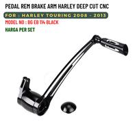 Gambar diskon pedal rem brake arm deep cut cnc harley touring 08-13 bg eb 114 black dari WINNER ONLINE SHOP89 undefined 1 Tokopedia