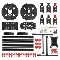 Gambar WIND Q705/ Q650 3K Carbon Fiber 6-Alex Drone Folded Arm FPV UAV Quadcopter Frame Kit w/ Landing Gear Skid for DIY Helicopter dari Windakitty undefined 3 Tokopedia