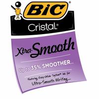 Gambar Pulpen Bic Cristal Xtra Smooth 1.0 Mm Black Hitam (Box Of 10 Pens) Mdja dari danu&#39;s store undefined 1 Tokopedia