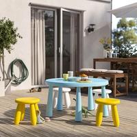 Gambar Bangku Plastik Anak Bermain Children's Bench Tinggi 30cm - Kuning | ORI dari SWEDIA HOME FURNITURE undefined 4 Tokopedia