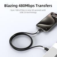 Gambar CABLETIME Kabel USB Type C to C Male to Male Power Delivery PD 60W Braided - Blue, 0.5M dari Inprotek undefined 5 Tokopedia