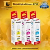 Gambar Tinta Original Canon Gi790 Gi-790 Gi 790 Magenta G1000 G2000 G3000 Odaiju - Cyan Tanpa Box dari galerikaos2409 undefined 2 Tokopedia