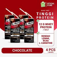 Gambar TahesJaya- L-Men Hi Protein 2 Go Chocolate (4 pcs) - 12gr Protein / Serving dari SUKITY ADERSA998 undefined 1 Tokopedia