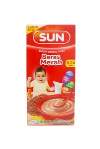 Gambar WEGO!! Sun by Indofood Bubur Bayi Sereal 6+ / MPASI Beras Merah 120g box dari fikaarjun98 undefined 1 Tokopedia