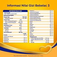 Gambar WEGO!! Bebelac 3 Vanila 400 Gr Box dari fikaarjun98 undefined 2 Tokopedia