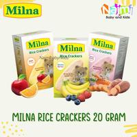 Gambar WEGO!! Milna Rice Crackers 20 gr 5x4gr | Snack MPASI Bayi 20gr dari fikaarjun98 undefined 5 Tokopedia