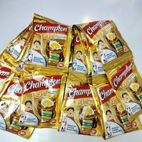 Gambar R1CH.  (1 Renceng 10 pcs) Energen Champion 4 In 1 / Minuman Coklat Resmi NBA dari tokodedenn5666 undefined 1 Tokopedia