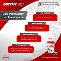 Gambar Good Henkel Loctite 55 Thread Sealant Tali Pipa Pipe Sealing Cord 40X160M En Best Seller dari Deristore938 undefined 5 Tokopedia