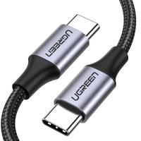 Gambar NEW KABEL UGREEN USB-C TO USB-C 60W/480MBPS NYLON BRAIDED 1 METER (50150) [TERBARU[TERLARIS[ORIGINAL[ASLI] dari Primadona Storee66 undefined 1 Tokopedia