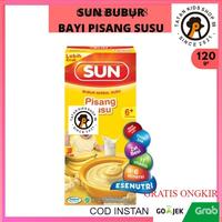 Gambar WEGO!! Sun Bubur Bayi 6 Bulan Box 120 gr Sereal Susu Nutrisi MPASI dari Derika BabyOlshop undefined 3 Tokopedia
