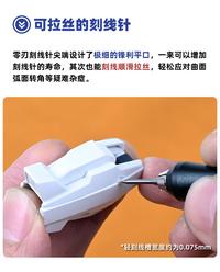 Gambar Terlaris Zero Edge Engrave Line Needle Blade Tungsten Steel Knife Military Model Craft Tools for Mod dari Mario isekai undefined 5 Tokopedia
