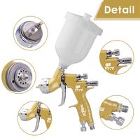 Gambar New Spray Gun GTI Pro Painting Gun 1.3/1.8mm Nozzle Paint Gun Water Based Air Spray Gun Airbrush dari Rage Effect undefined 2 Tokopedia