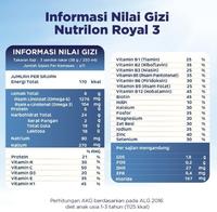 Gambar WEGO!! Nutrilon Royal Acti Duobio+ 3 Madu 800 Gr Kaleng dari fikaarjun98 undefined 4 Tokopedia