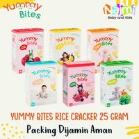 Gambar WEGO!! Yummy Bites Rice Crackers 25 gr 25gr Snack MPASI Baby Camilan Bayi dari fikaarjun98 undefined 2 Tokopedia