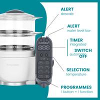 Gambar Ready Babymoov - Nutribaby Plus BLACK| Food Processor Bayi / Blender Makanan Original dari Wastim Warung Pojok undefined 2 Tokopedia