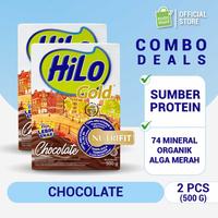Gambar HarumSari- Twin Pack: HiLo Gold Chocolate 500gr - Susu Tinggi Kalsium dari mpepshop0 undefined 1 Tokopedia