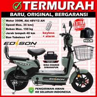 Gambar Sepeda Motor Listrik New Edison Regale Murah + Bonus Helm dari KEIZEN STORE undefined 1 Tokopedia