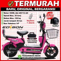 Gambar Sepeda Motor Listrik New Edison Regale Murah + Bonus Helm dari KEIZEN STORE undefined 3 Tokopedia