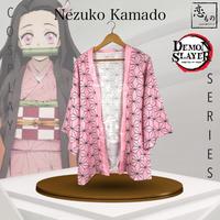 Gambar [ISTIMEWA.2] [BIG PROMO] KOIMONO Kostum Kimono Haori Outer Cardigan Jepang Cosplay Demon Slayer / Kimetsu no Yaiba (Tanjiro Kam, Nezuko Kam, Zenitsu Agatsuma, Giyu Tomioka, Shinobu Kocho, Kyoujuro Rengoku, Obanai Iguro) dari coffeetools undefined 4 Tokopedia