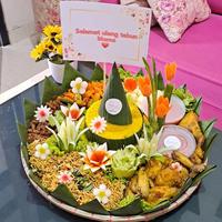 Gambar nasi tumpeng ulang tahun 10 porsi/tumpeng/tumpeng mini dari PTANUGERAH MULIA undefined 1 Tokopedia