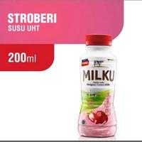 Gambar 1 DUS SUSU MILKU COKLAT, STRAWBERI, ORIGINAL 200 ML ISI 12 BOTOL TERLARIS dari galeryyummy undefined 5 Tokopedia