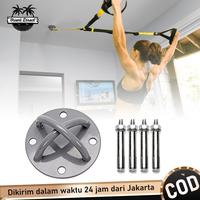 Gambar TRX Suspension Dengan Baut Battle Rope Wall Ceiling Anchor Gym Fitness Training TRX Battling Rope Wall dari ardnirmw undefined 1 Tokopedia