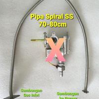Gambar Pipa Spriral Stainless untuk Steamer, Deep Fryer, Oven dll dari Kedai Muraa undefined 1 Tokopedia
