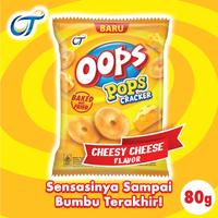 Gambar OOPS Pops Cracker Snack Cheese 80 g Termurah dan berkualitas dari TOKO LANCAR BAROKAH PASAR AGUN undefined 3 Tokopedia