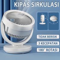 Gambar Kipas Angin Lipat Kipas Angin Dinding Desktop Kipas Angin Portable Putar 180 Tidak Berisik 6000mAh 3 Kecepatan USB Charge Kipas Angin Meja Fan Dengan Lampu Malam LED dari Nugrah Store1 undefined 2 Tokopedia