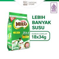 Gambar Readyy MILO 3in1 ACTIV-GO Susu Coklat Pouch 18x34g dari rissna undefined 1 Tokopedia