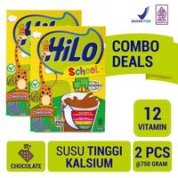 Gambar `Terbaru~ HiLo School Chocolate 750gr x 2 pcs - Susu Tinggi Kalsium Rendah Lemak \\ dari cintavore undefined 1 Tokopedia