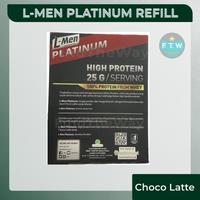 Gambar HOST SALE! [2pcs] L-MEN PLATINUM 800gr Choco Latte - 25g protein LMEN Refill Pack dari anggita pedia undefined 2 Tokopedia