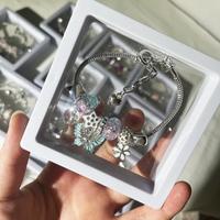Gambar QT445 (Gelang Pandora Acak 1 Buah Kotak Hadiah) Gelang Titanium Pola Kartun DIY Merah Muda untuk Wanita, cocok untuk pemakaian sehari-hari dan pencegahan karat dari Sycd undefined 2 Tokopedia