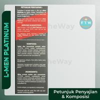 Gambar HOST SALE! [2pcs] L-MEN PLATINUM 800gr Choco Latte - 25g protein LMEN Refill Pack dari anggita pedia undefined 4 Tokopedia